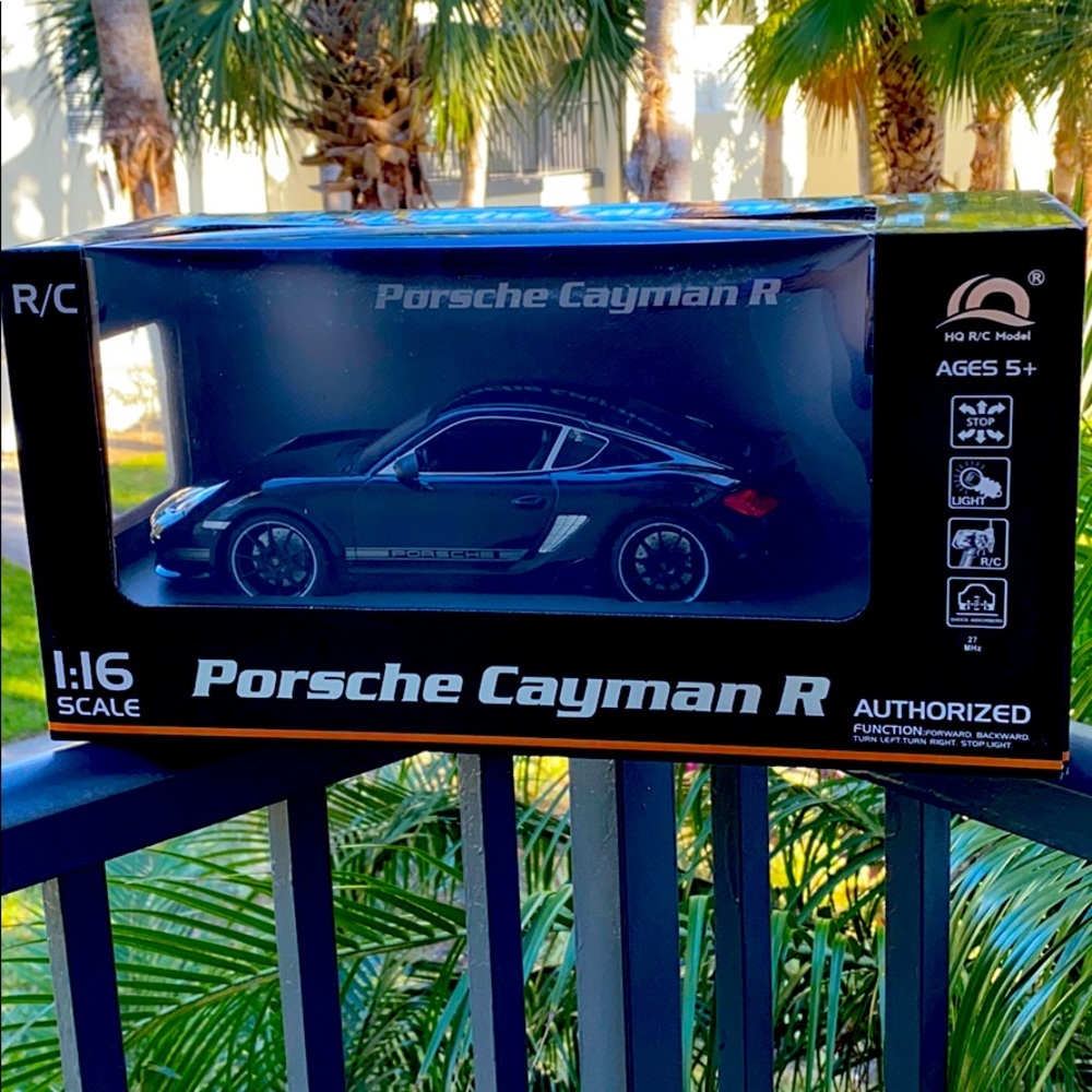 Porsche Cayman R Remote Control Black